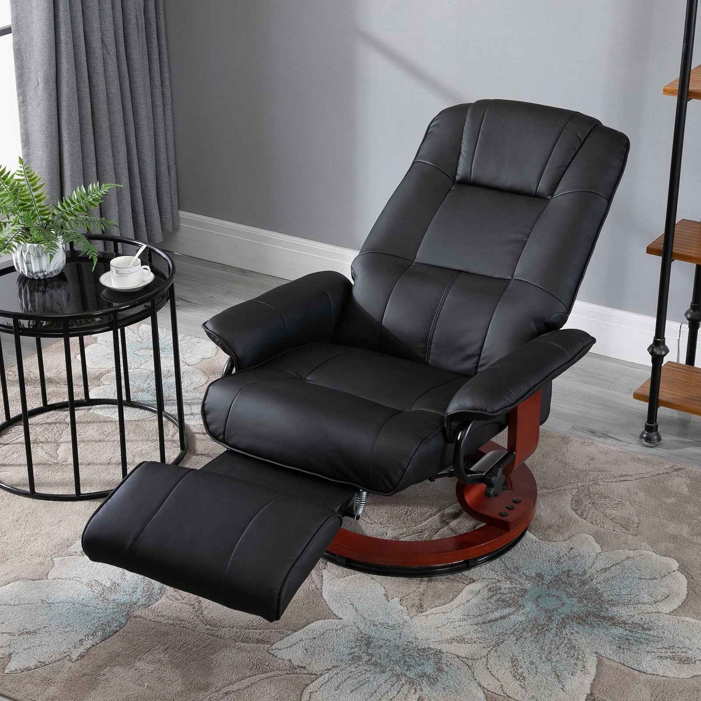 Ergo Heights Armchair Office Chair with Reclining Footrest - Ergo Heights