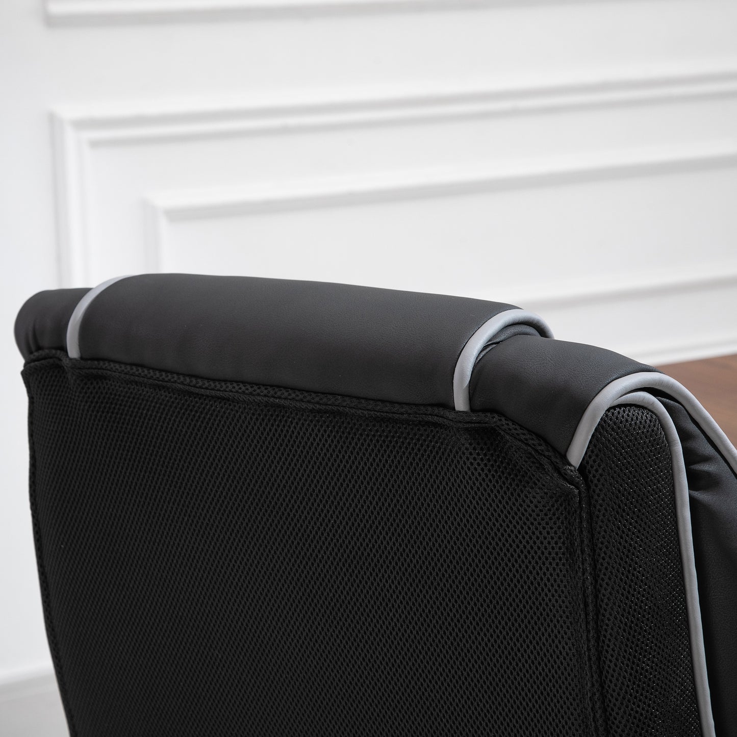 Office Chair, PU Leather Computer Desk Chair with Reclining