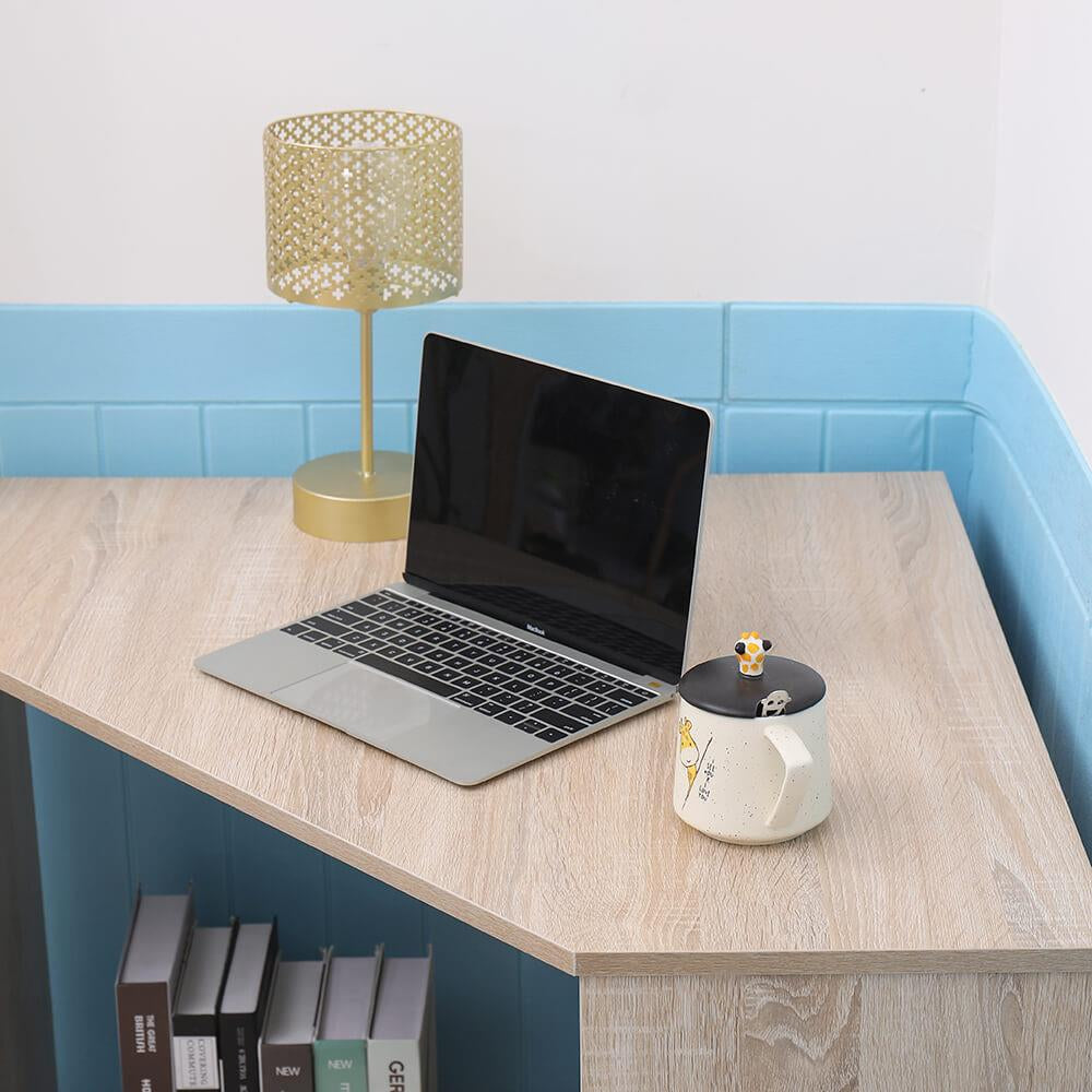 Corner Computer Desk Home Office PC Laptop Table Workstation Furniture