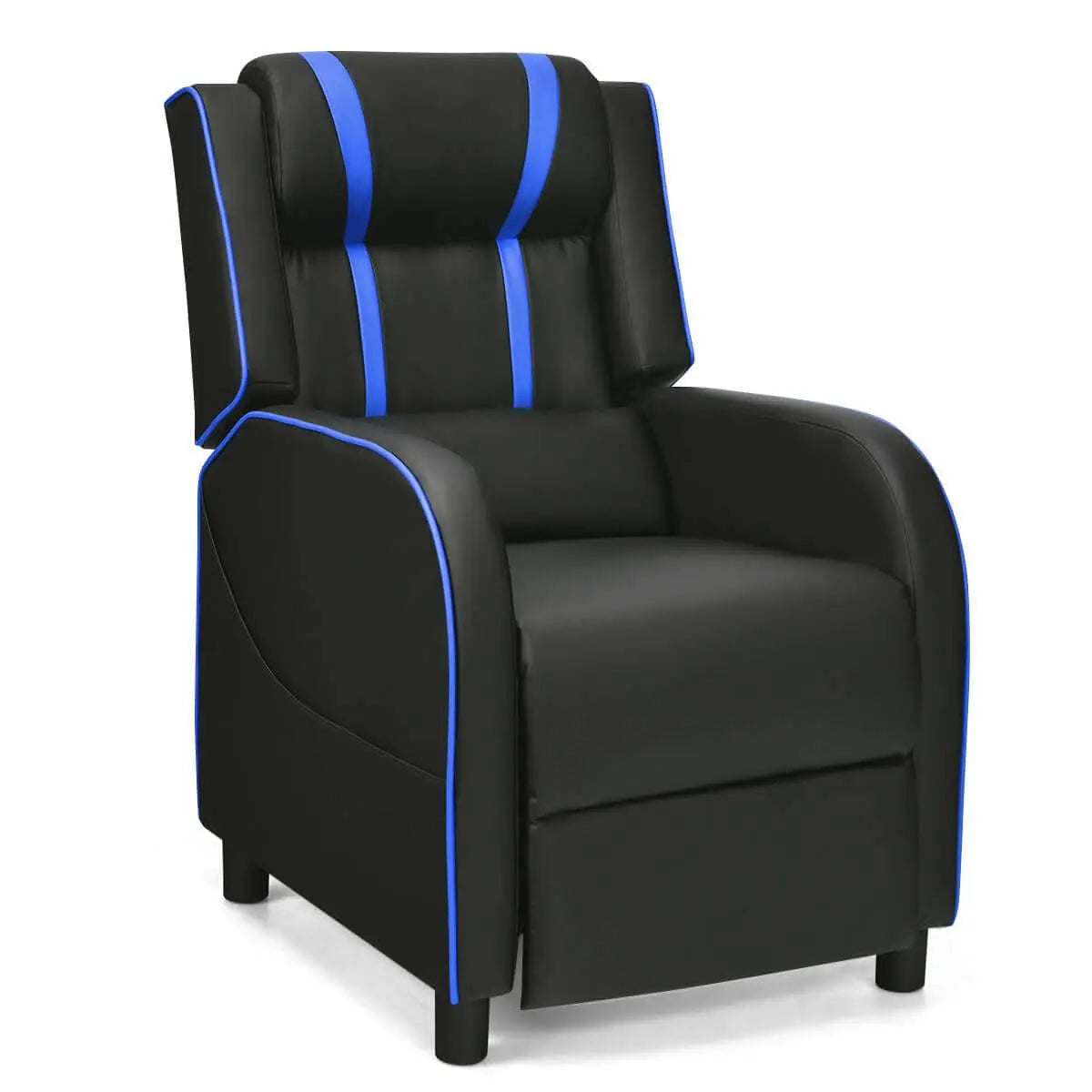 Adjustable Gaming Chair with Footrest Headrest and Lumbar Support