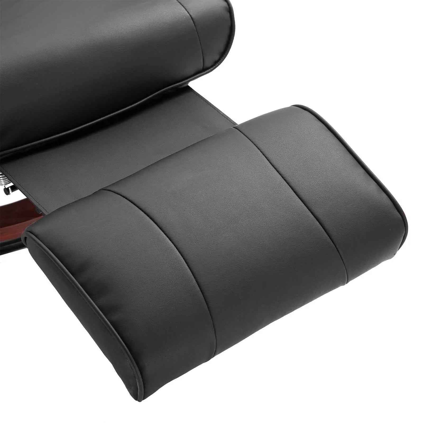 Reclining Armchair Office Chair with Footrest - Ergo Heights