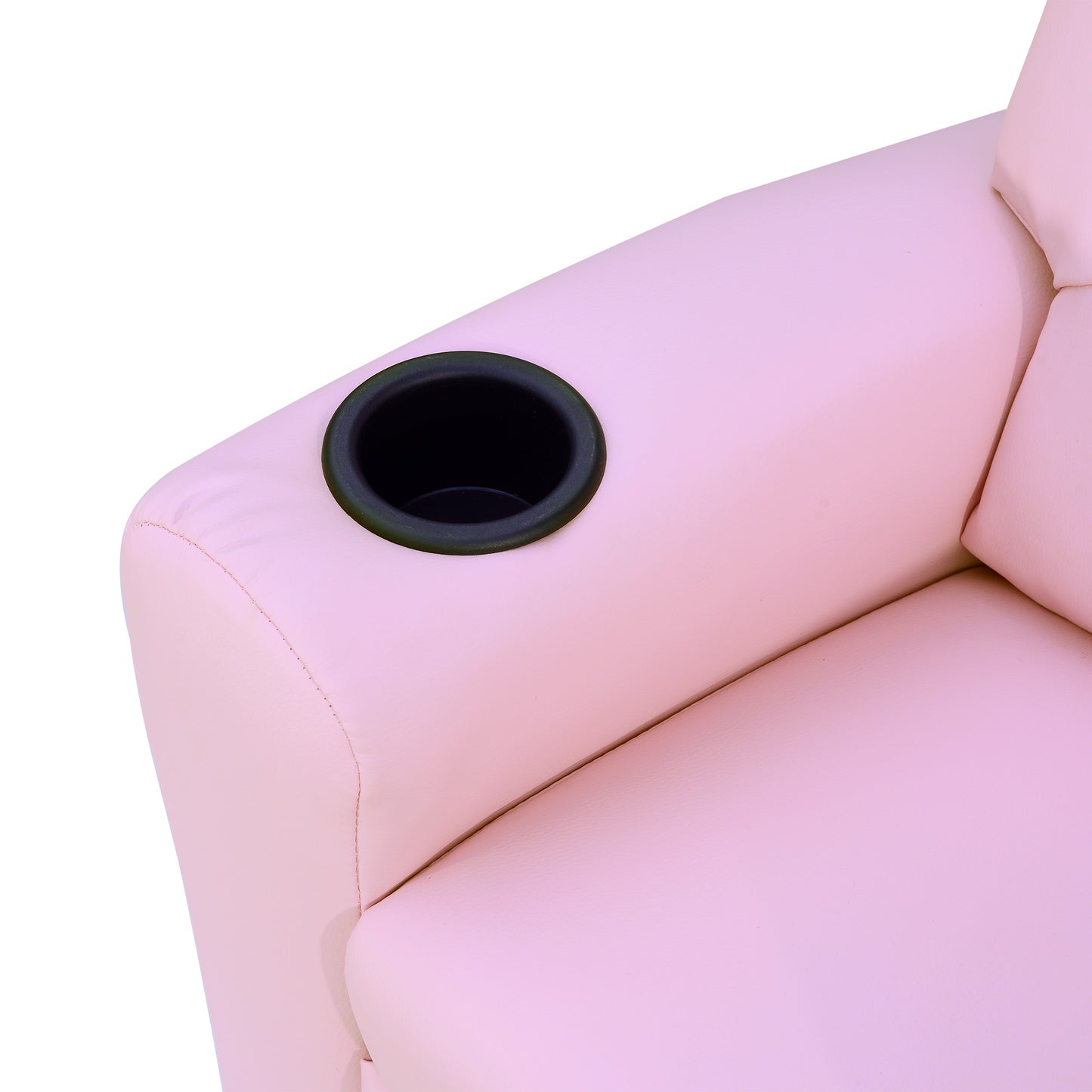 Kids Recliner Armchair Games Chair Sofa Childrens Seat in PU Leather Pink Blue