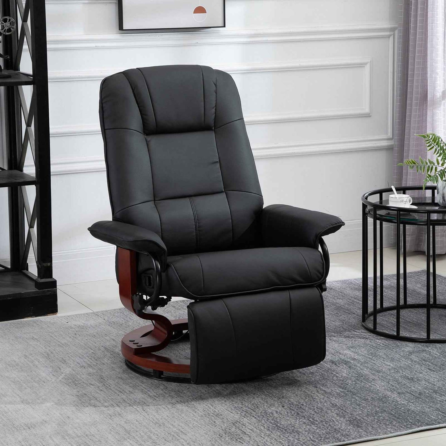 Ergo Heights Armchair Office Chair with Reclining Footrest - Ergo Heights