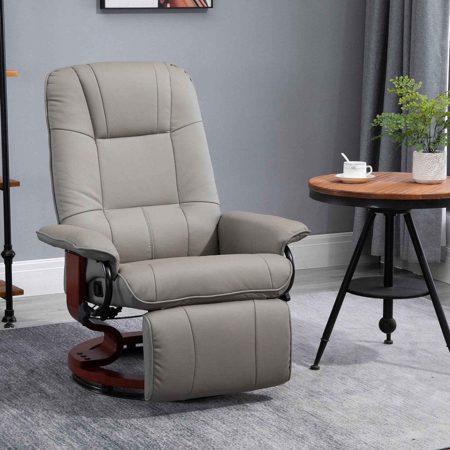 Ergo Heights Armchair Office Chair with Reclining Footrest - Ergo Heights