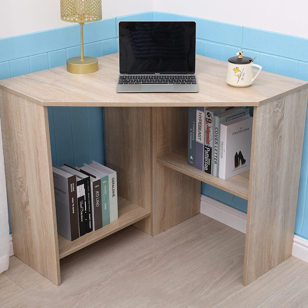 Corner Computer Desk Home Office PC Laptop Table Workstation Furniture