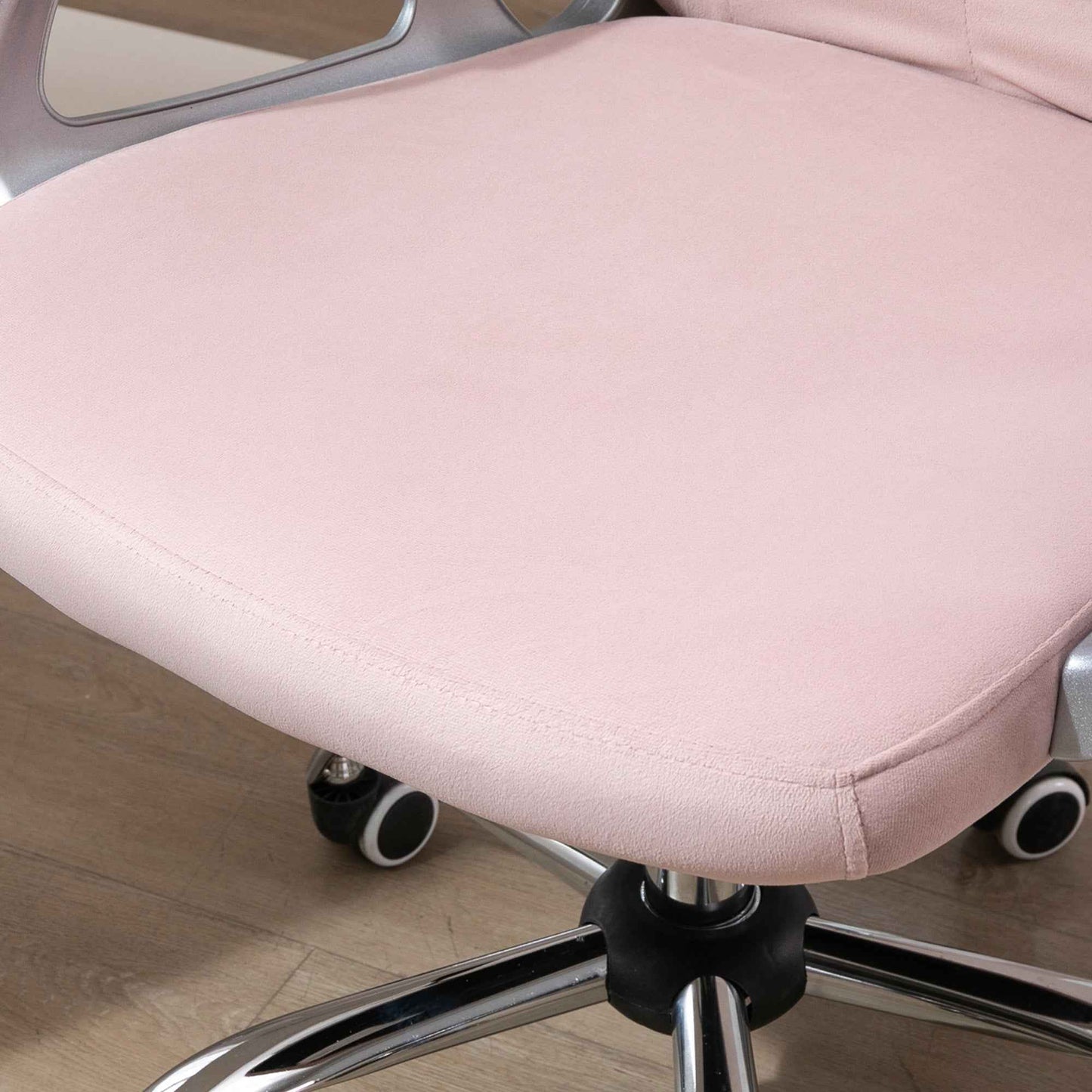 Ergo Heights Diamante Swivel Office Chair White Gold - Ergo Heights