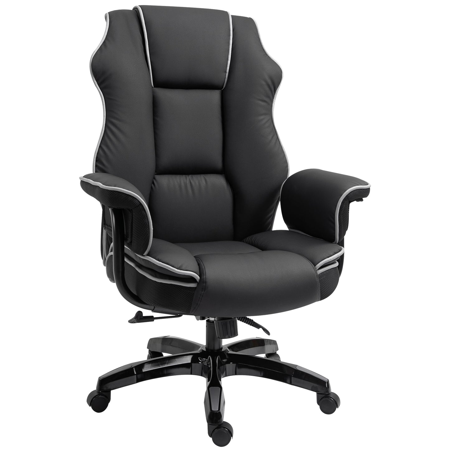 Office Chair, PU Leather Computer Desk Chair with Reclining