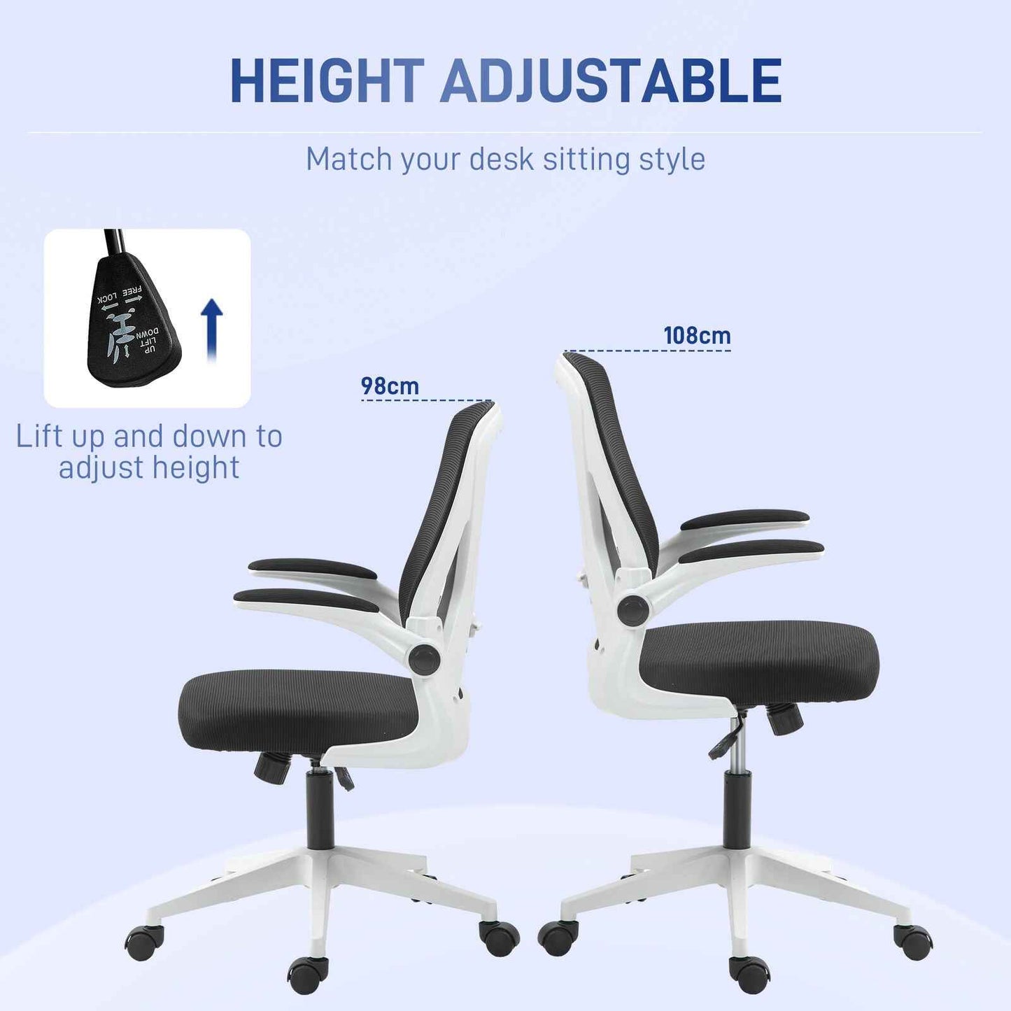 Ergo Heights Comfortable Office Chair for Long Hours - Ergo Heights