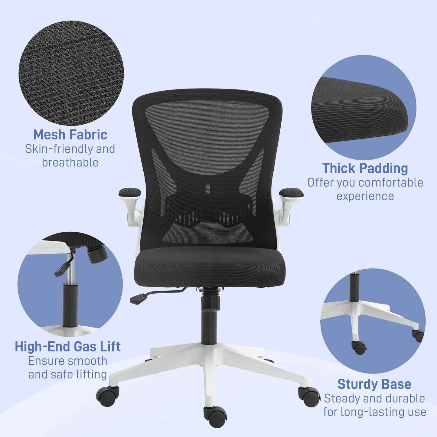 Ergo Heights Comfortable Office Chair for Long Hours - Ergo Heights