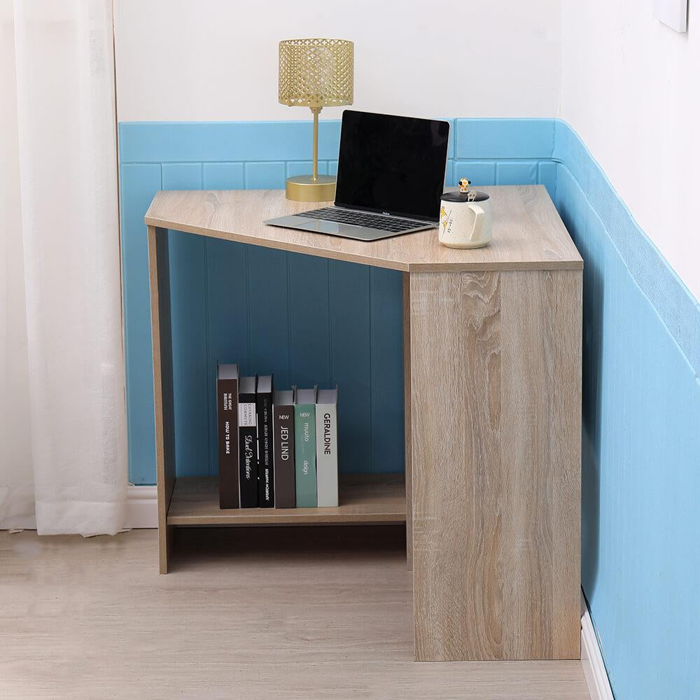 Corner Computer Desk Home Office PC Laptop Table Workstation Furniture