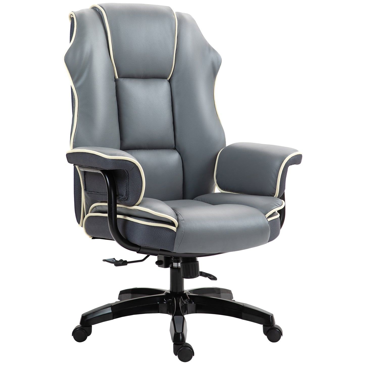 Office Chair, PU Leather Computer Desk Chair with Reclining