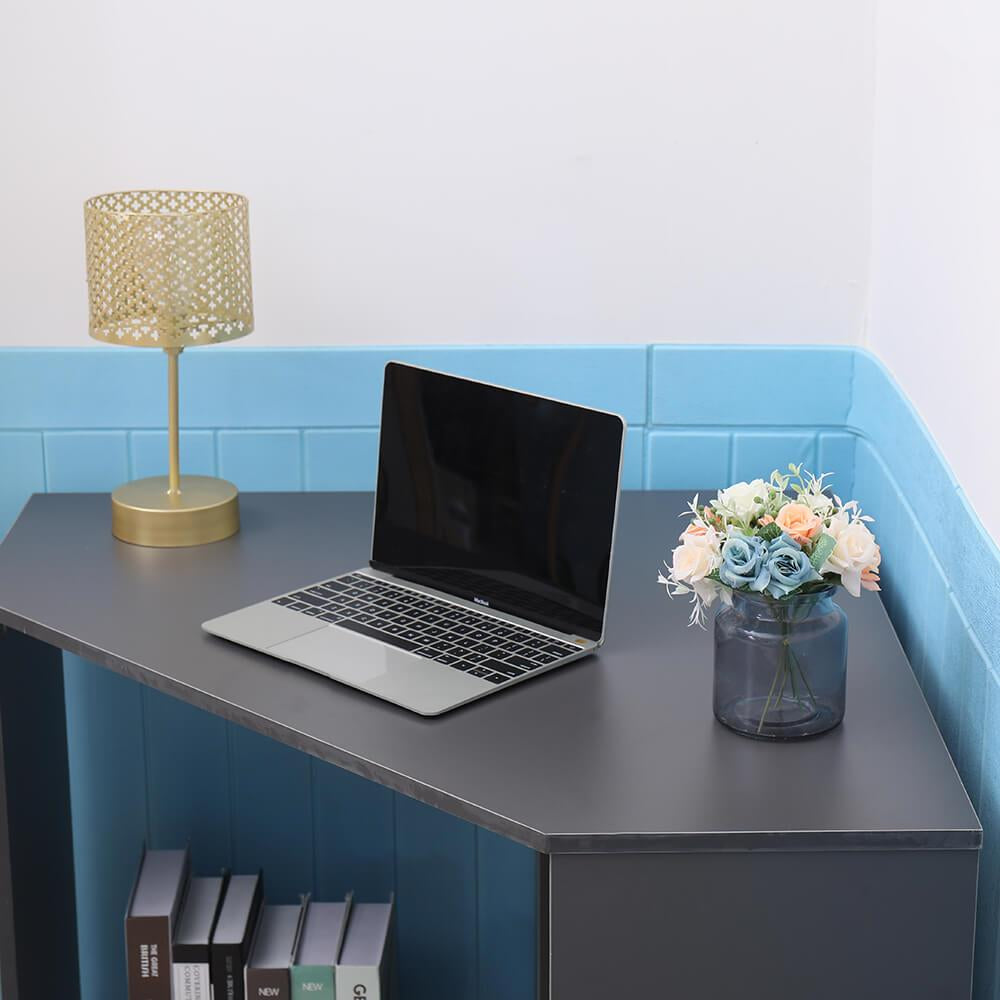 Corner Computer Desk Home Office PC Laptop Table Workstation Furniture