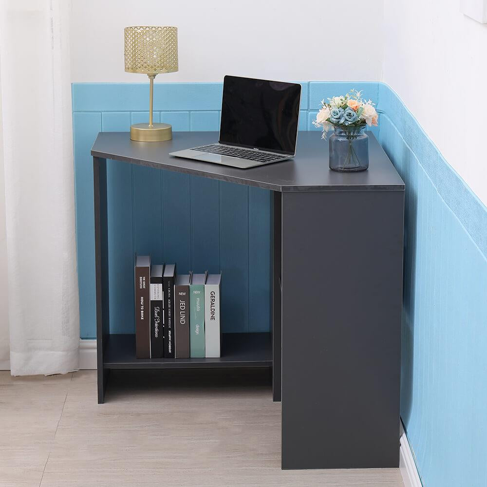 Corner Computer Desk Home Office PC Laptop Table Workstation Furniture