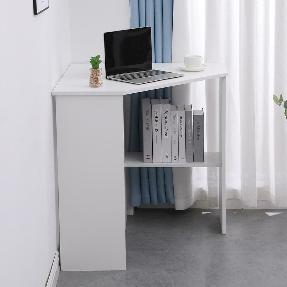 Corner Computer Desk Home Office PC Laptop Table Workstation Furniture