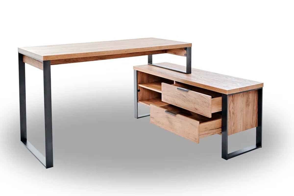 Ergo Heights Francisque Home Office Desk with Storage
