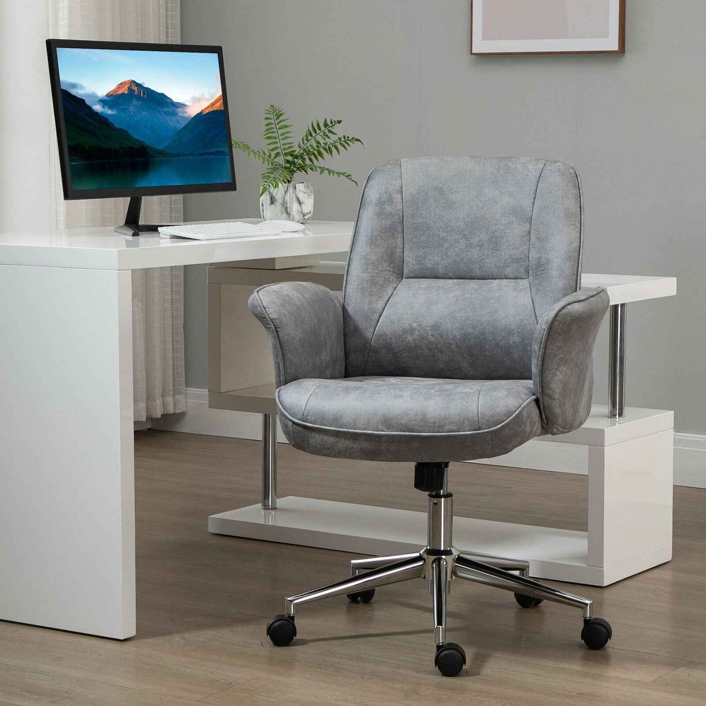 Ergo Heights PU Leather Office Chair with Ergonomic Comfort - Ergo Heights