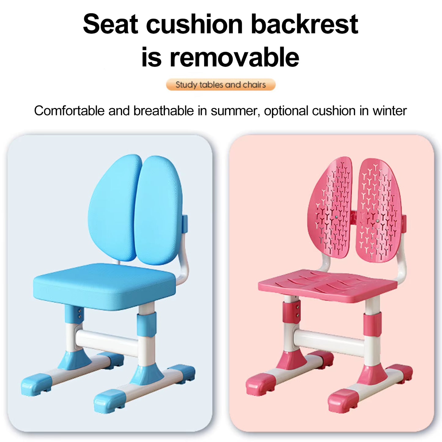 Ergo Heights Height Adjustable Desk For Kids UK - Pink Ergonomic Study Set.