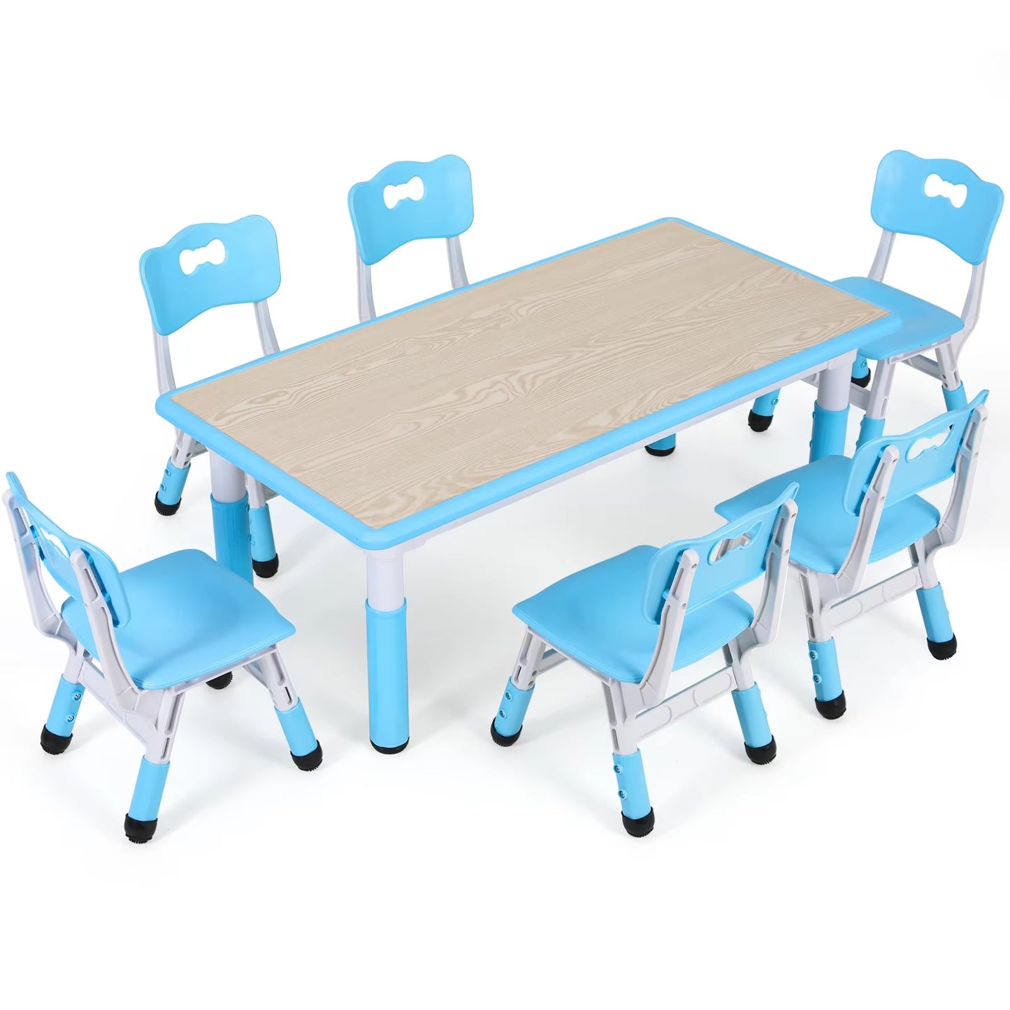 Ergo Heights Kids Table and Chairs For Playroom or Nursery.