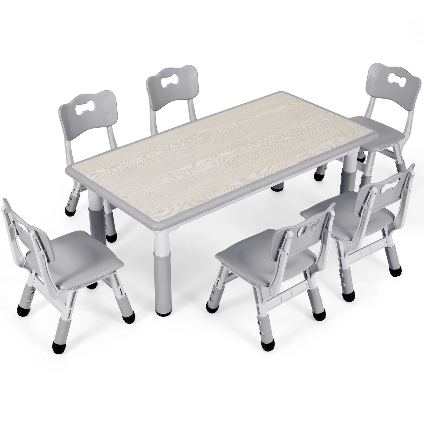 Ergo Heights Kids Table and Chairs For Playroom or Nursery.