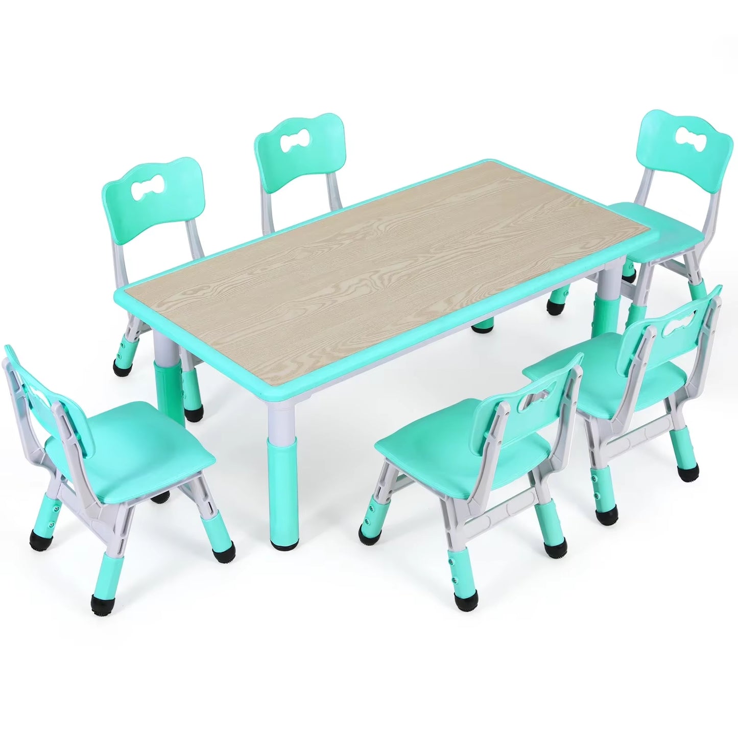 Ergo Heights Kids Table and Chairs For Playroom or Nursery.