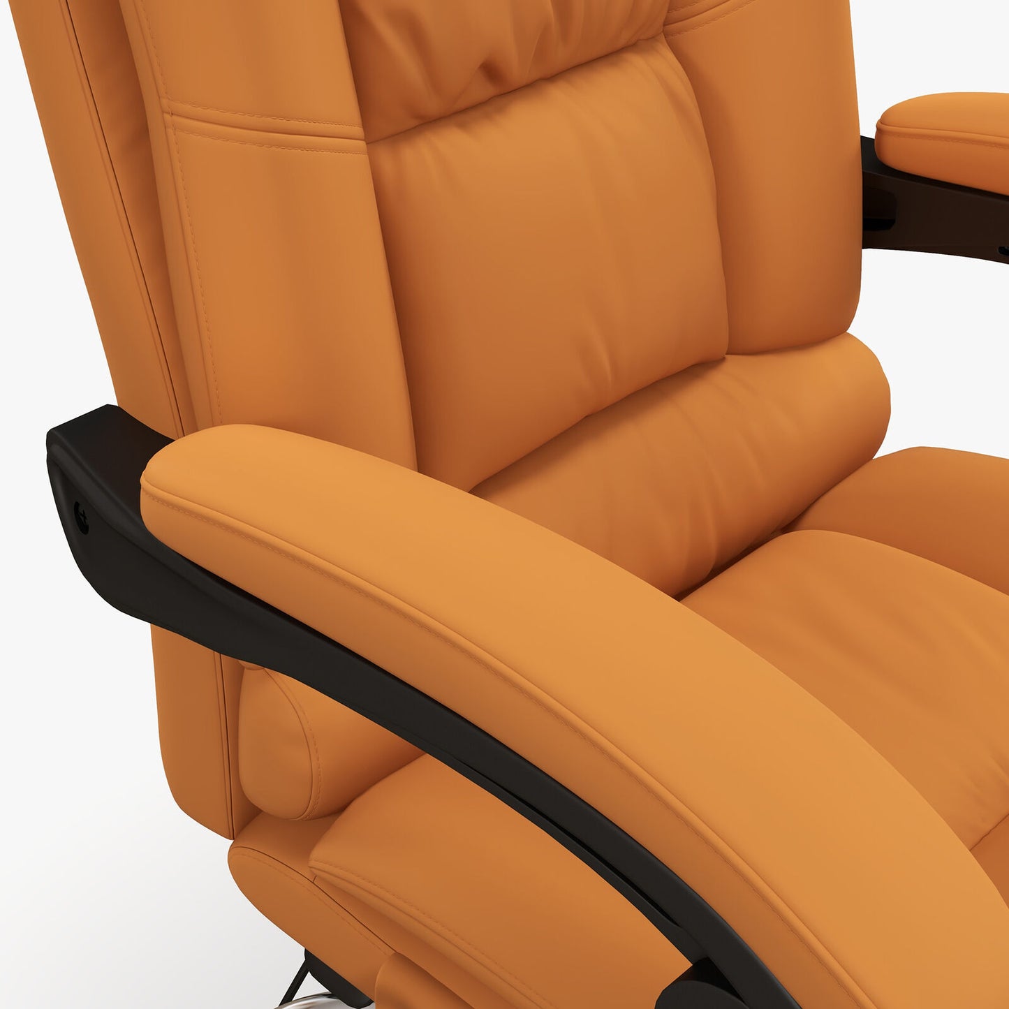 Ergo Heights Massage Office Chair with Footrest.