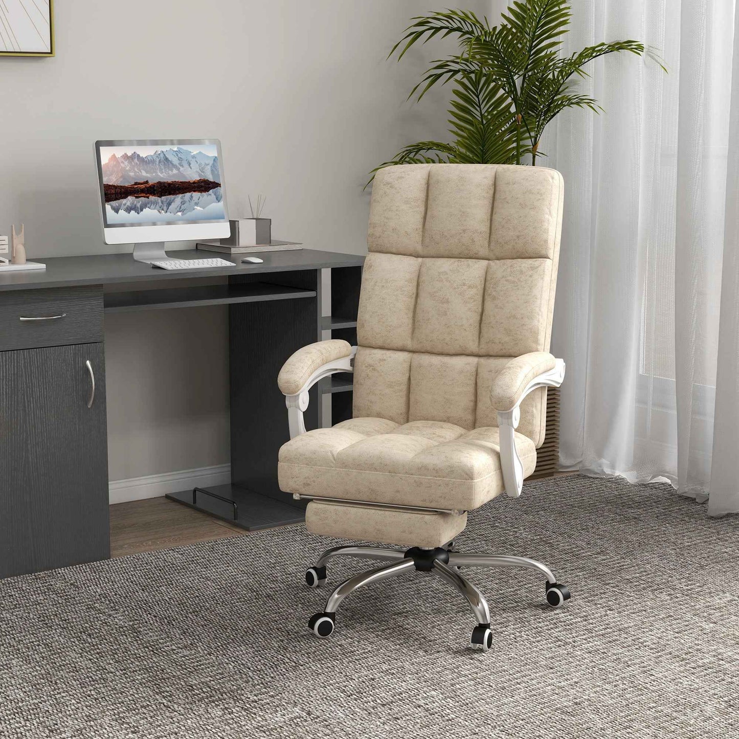 Ergo Heights Massage Office Chair with Back Heat - Ergo Heights