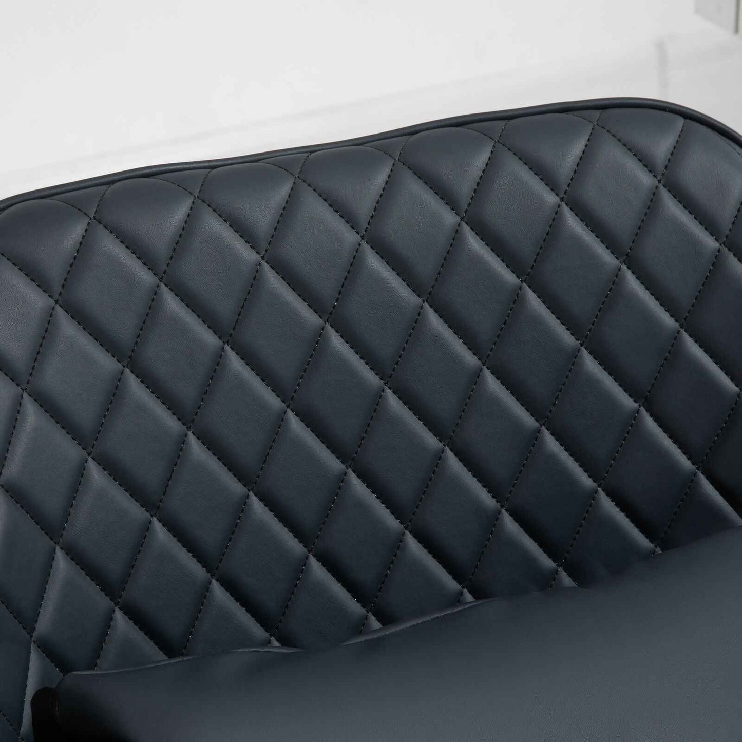 Office Chair with Rechargeable Electric Vibration Massage Lumbar Pillow, Wheels - Ergo Heights