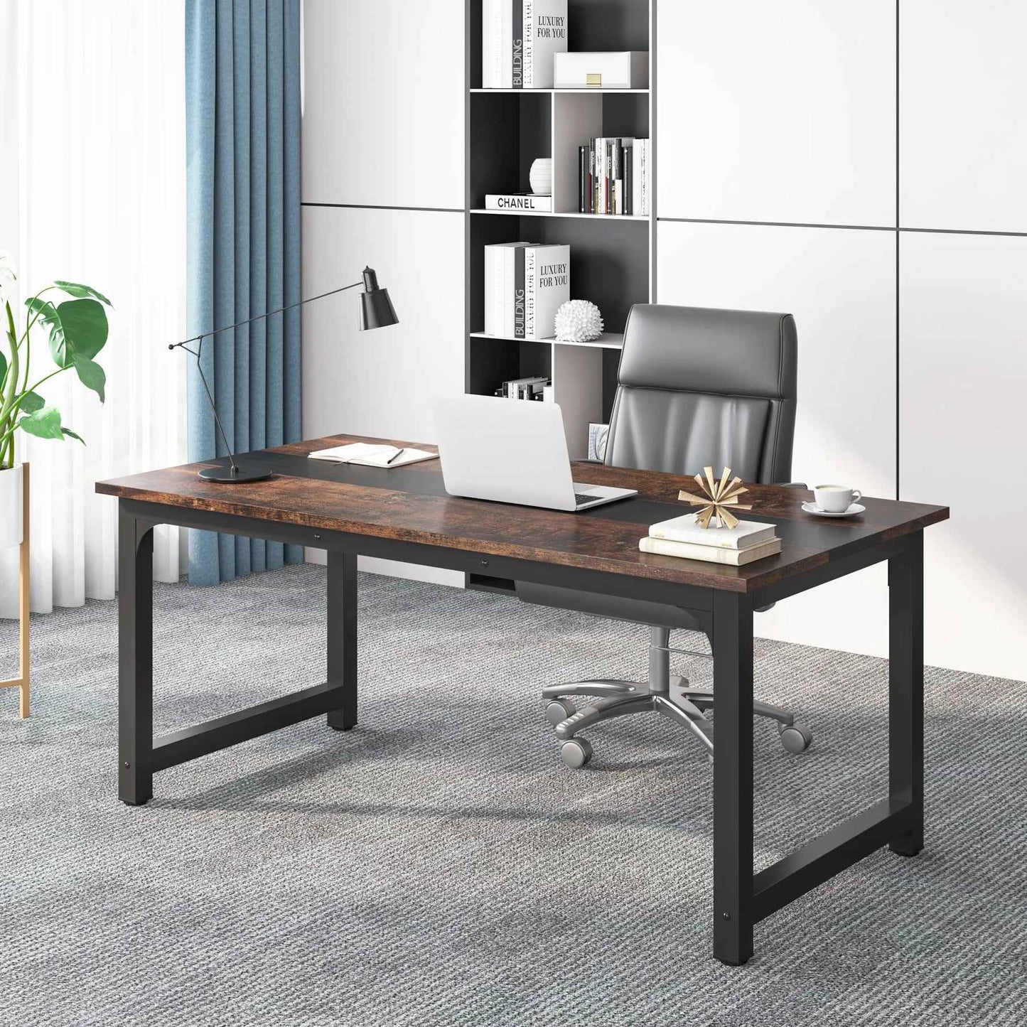 Ergo Heights Spacious Computer Desk for Professionals