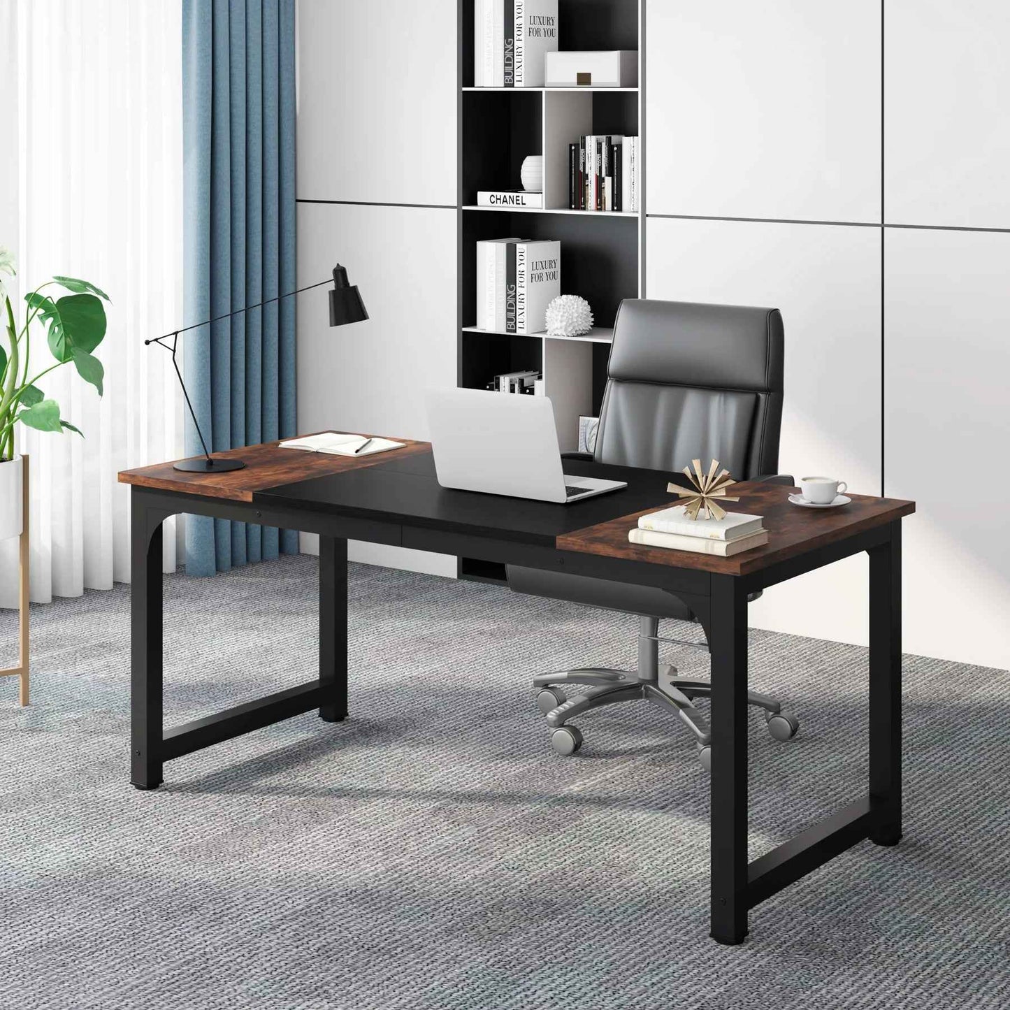 Ergo Heights Spacious Computer Desk for Professionals