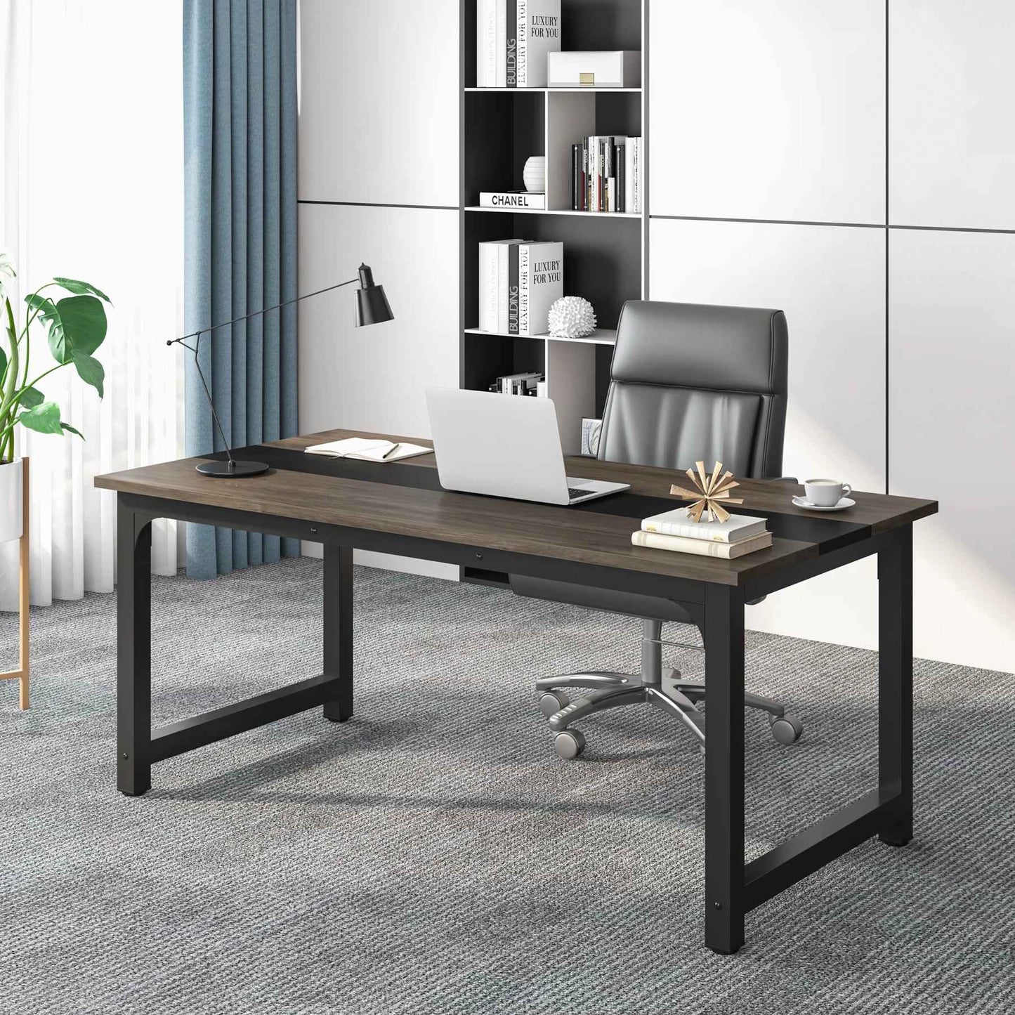 Ergo Heights Spacious Computer Desk for Professionals