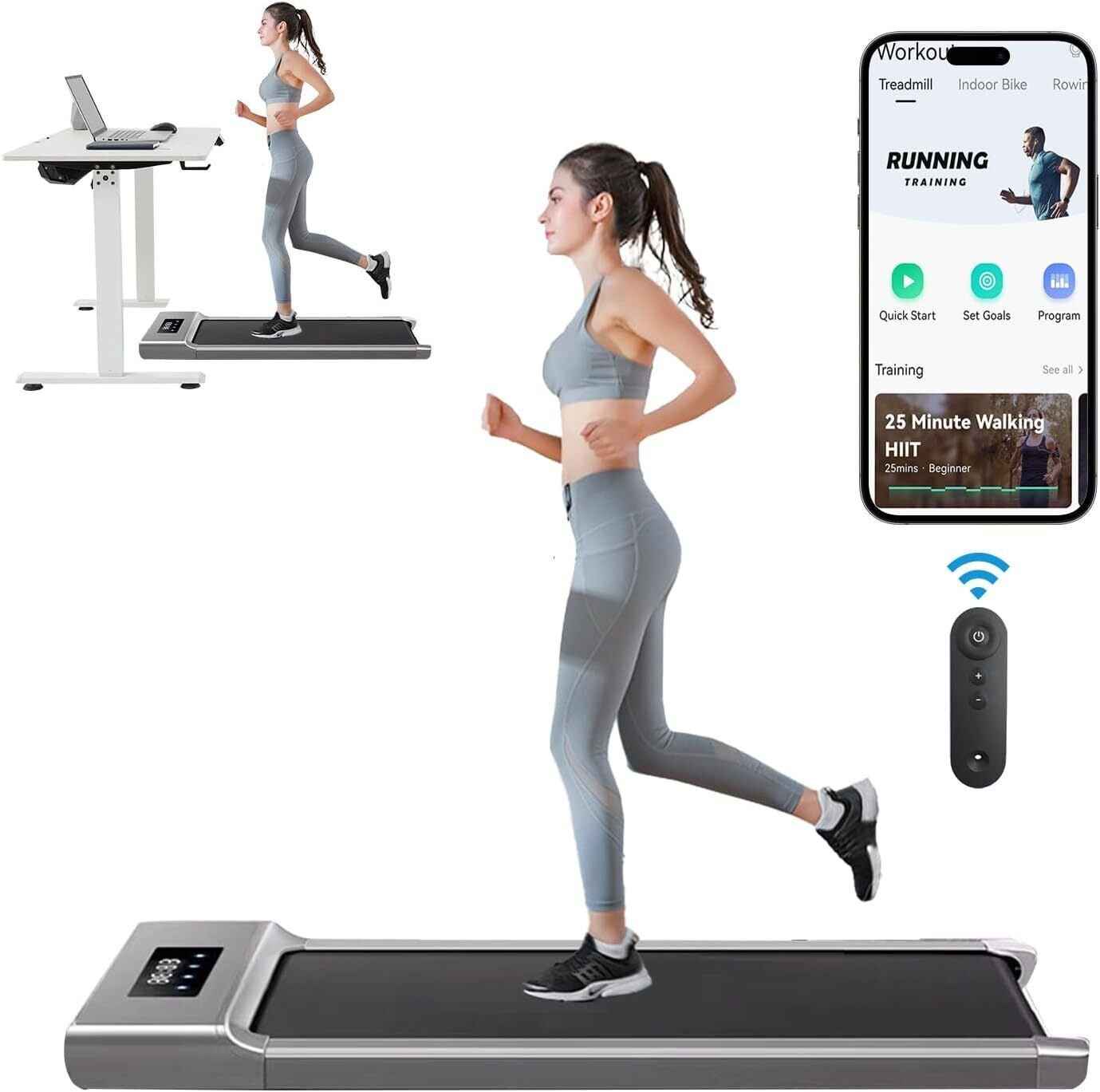 Ergo Heights Walking Treadmill for Home Office Use - Ergo Heights