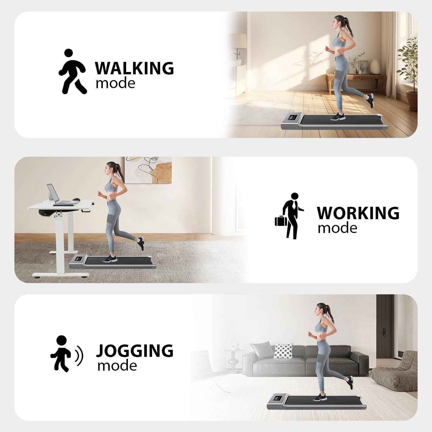 Ergo Heights Walking Treadmill for Home Office Use - Ergo Heights