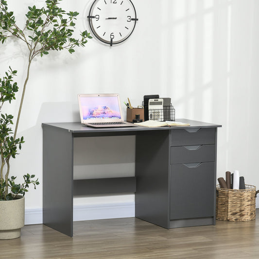 Computer Desk with Drawers Modern Writing Workstation for Home Office Study