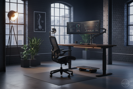 Home Office Back Pain UK: How to Set Up Your Desk to Protect Your Spine