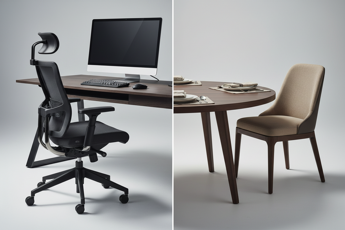 Home Office Chair vs Dining Chair: Why It Matters for Your Back