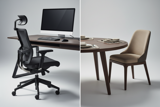 Home Office Chair vs Dining Chair: Why It Matters for Your Back