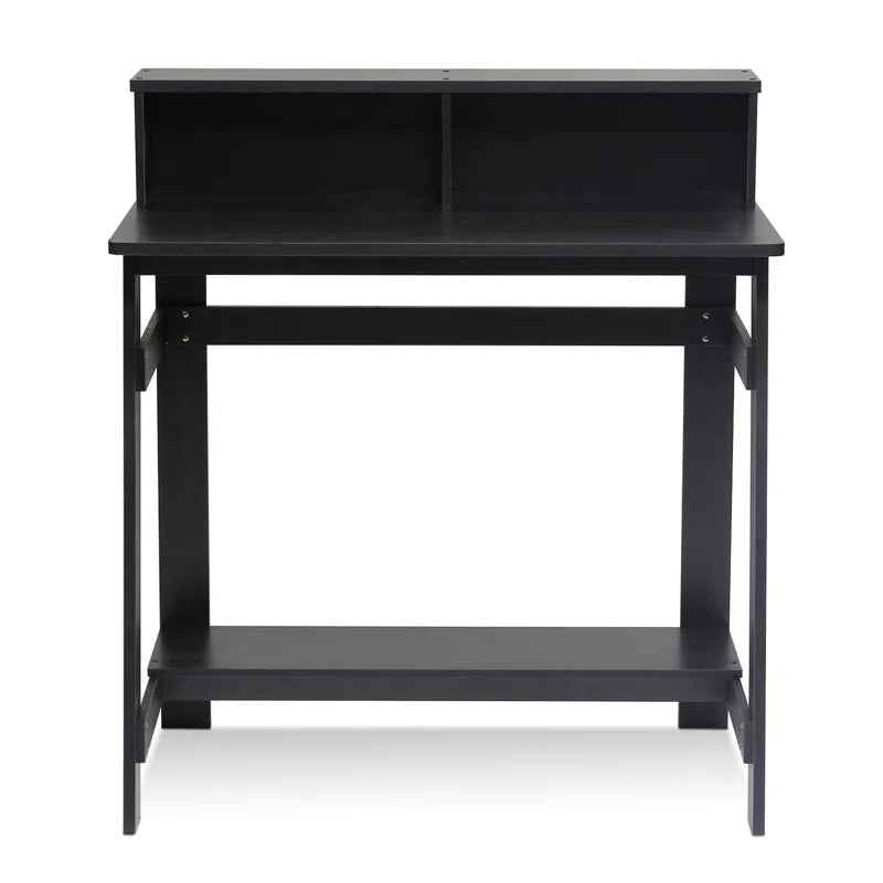 Annie Study Desk with Hutch and 3 Tiers - Ergo Heights