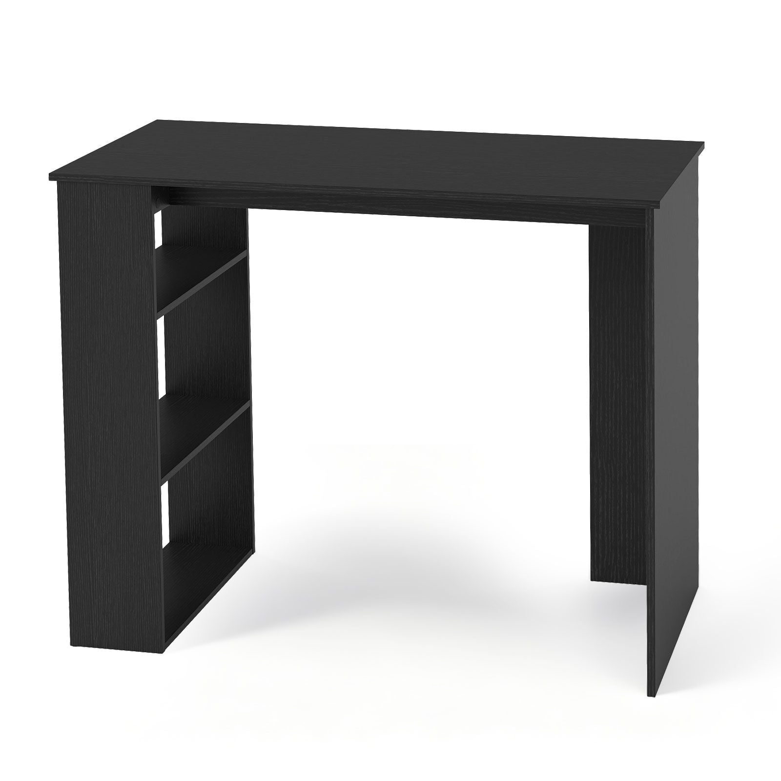 Computer Desk with Bookshelf for Study Living Room