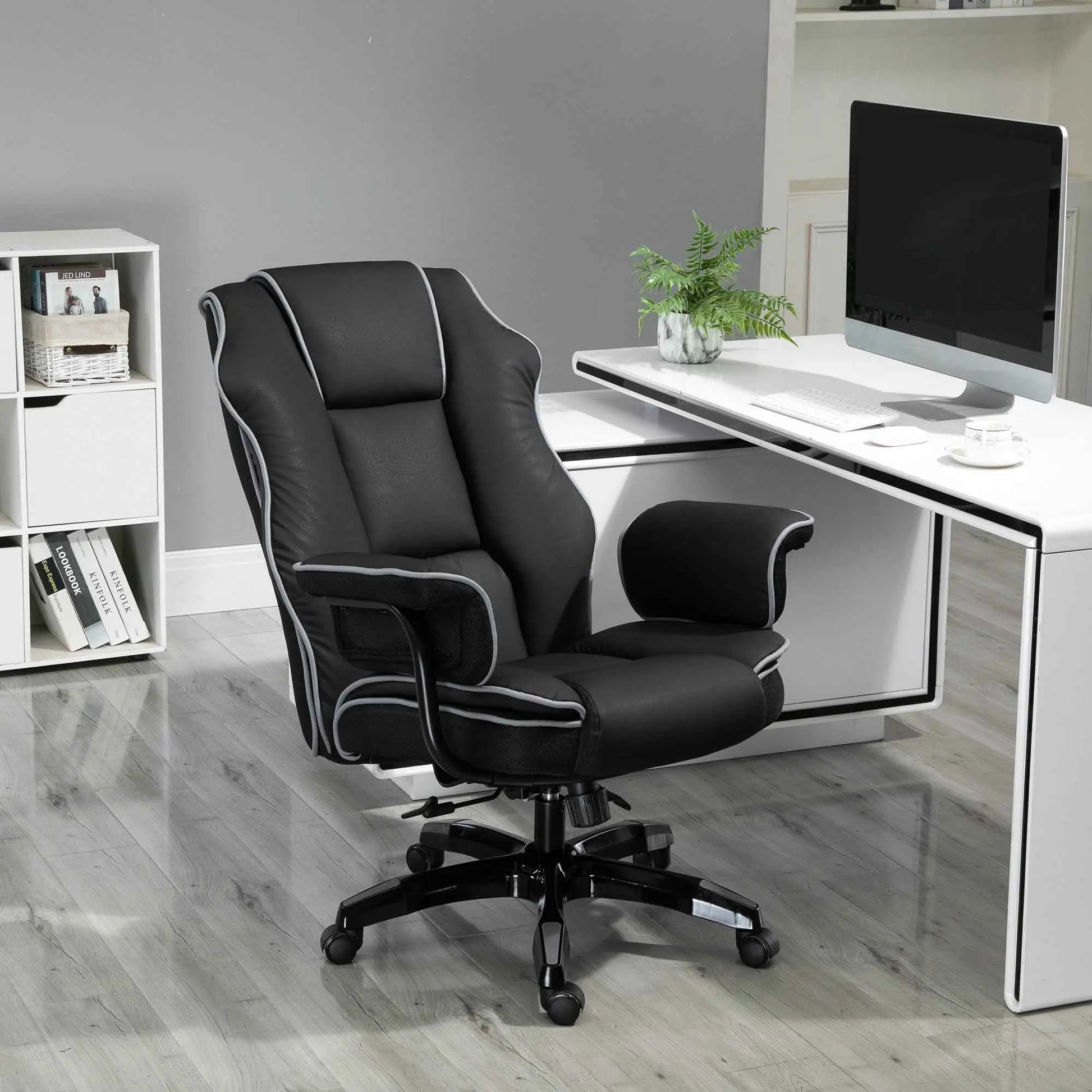 PU Leather Ergonomic Office Chair UK for Comfort & Support - Ergo Heights