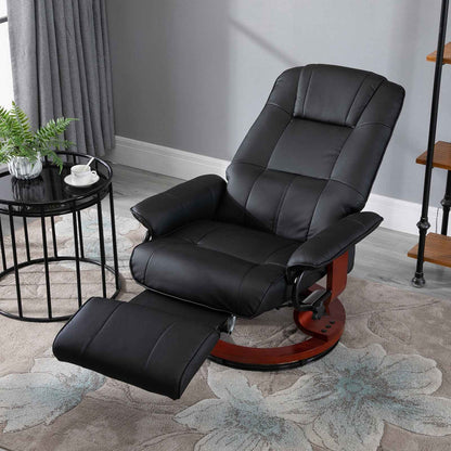 Reclining Armchair Office Chair with Footrest - Ergo Heights