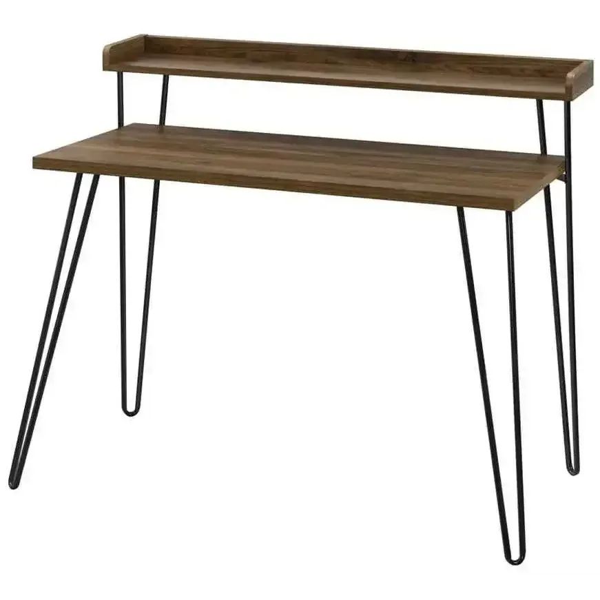 Laszlo Modern Writing Desk Made of Manufactured Wood - Ergo Heights