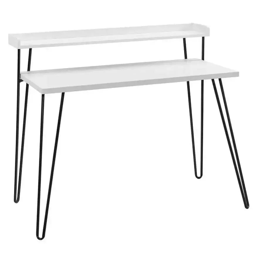 Laszlo Modern Writing Desk Made of Manufactured Wood - Ergo Heights