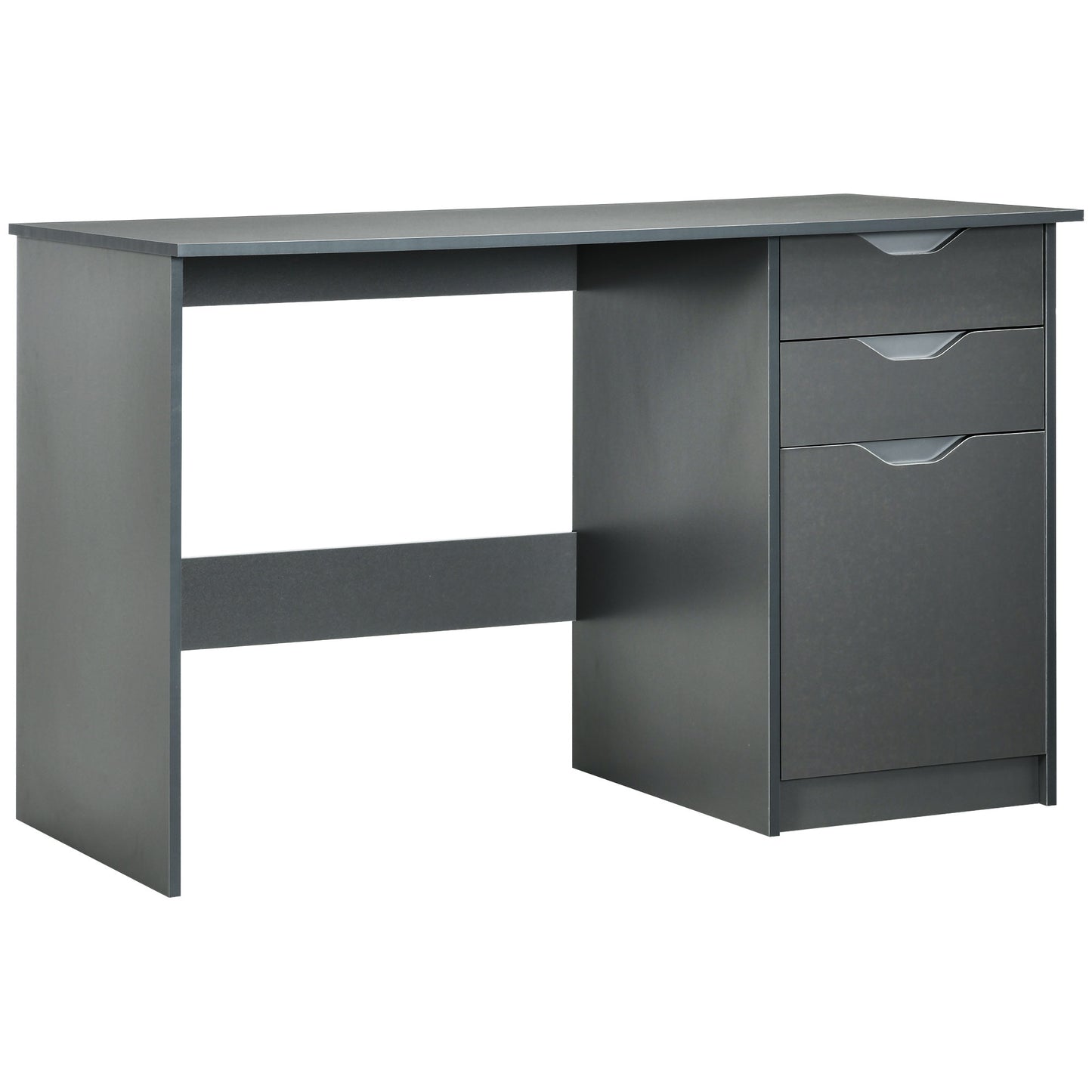 Computer Desk W/ Drawers Modern Writing Workstation for Home Office Study