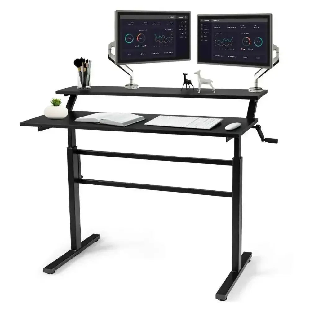 Ergo Heights Adjustable Desk for Ergonomic Comfort - Ergo Heights