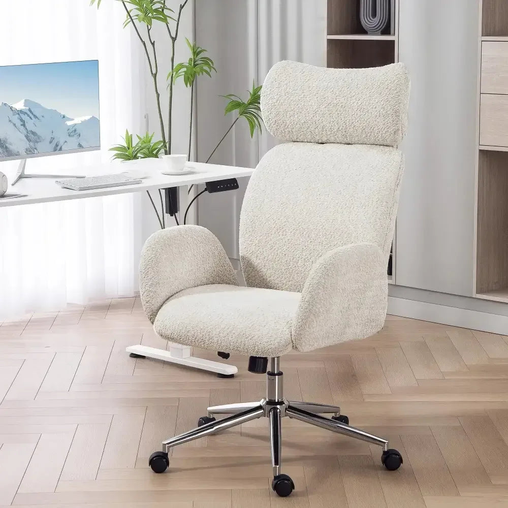 Chair with Adjustable Headrest, Spring Pack, Office Chair - Ergo Heights