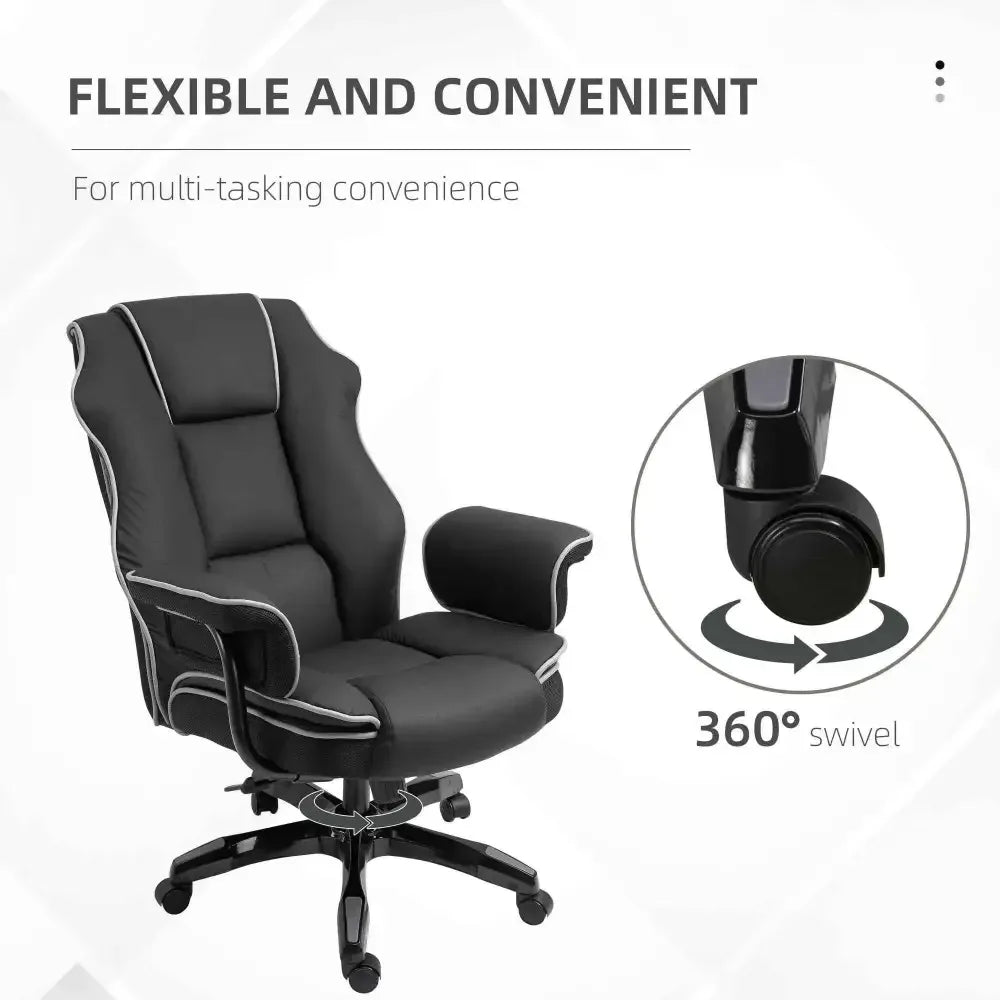 PU Leather Ergonomic Office Chair UK for Comfort & Support - Ergo Heights