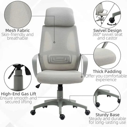 Ergonomic Mesh Desk Chair for Comfort and Style - Ergo Heights