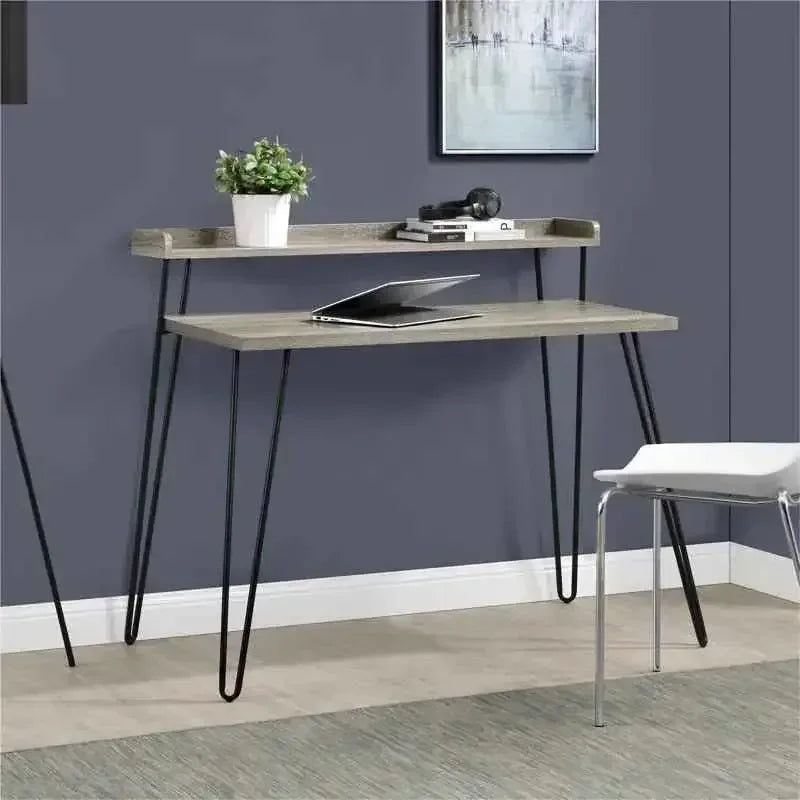 Laszlo Modern Writing Desk Made of Manufactured Wood - Ergo Heights