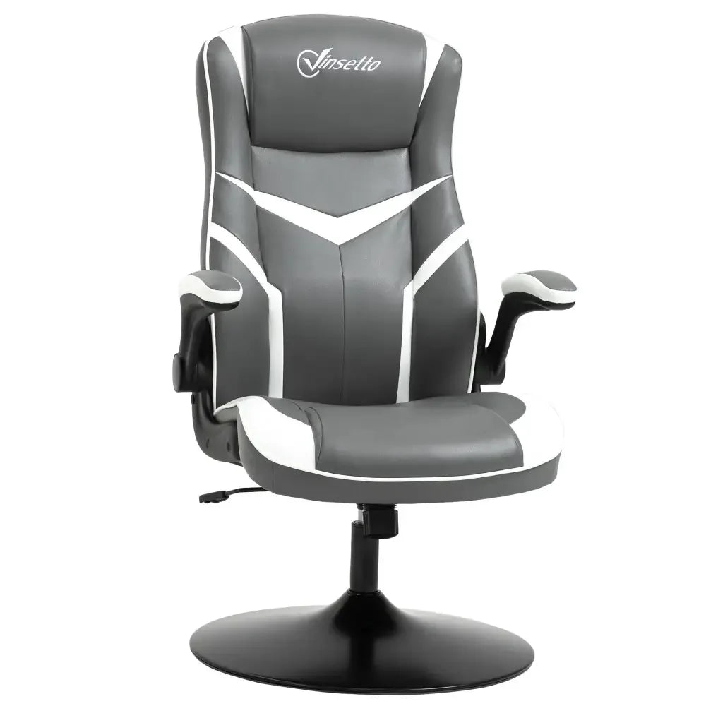 Vinsetto Gaming Chair Ergonomic with Adjustable Height PVC Leather - Ergo Heights