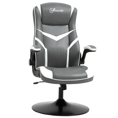 Vinsetto Gaming Chair Ergonomic with Adjustable Height PVC Leather - Ergo Heights
